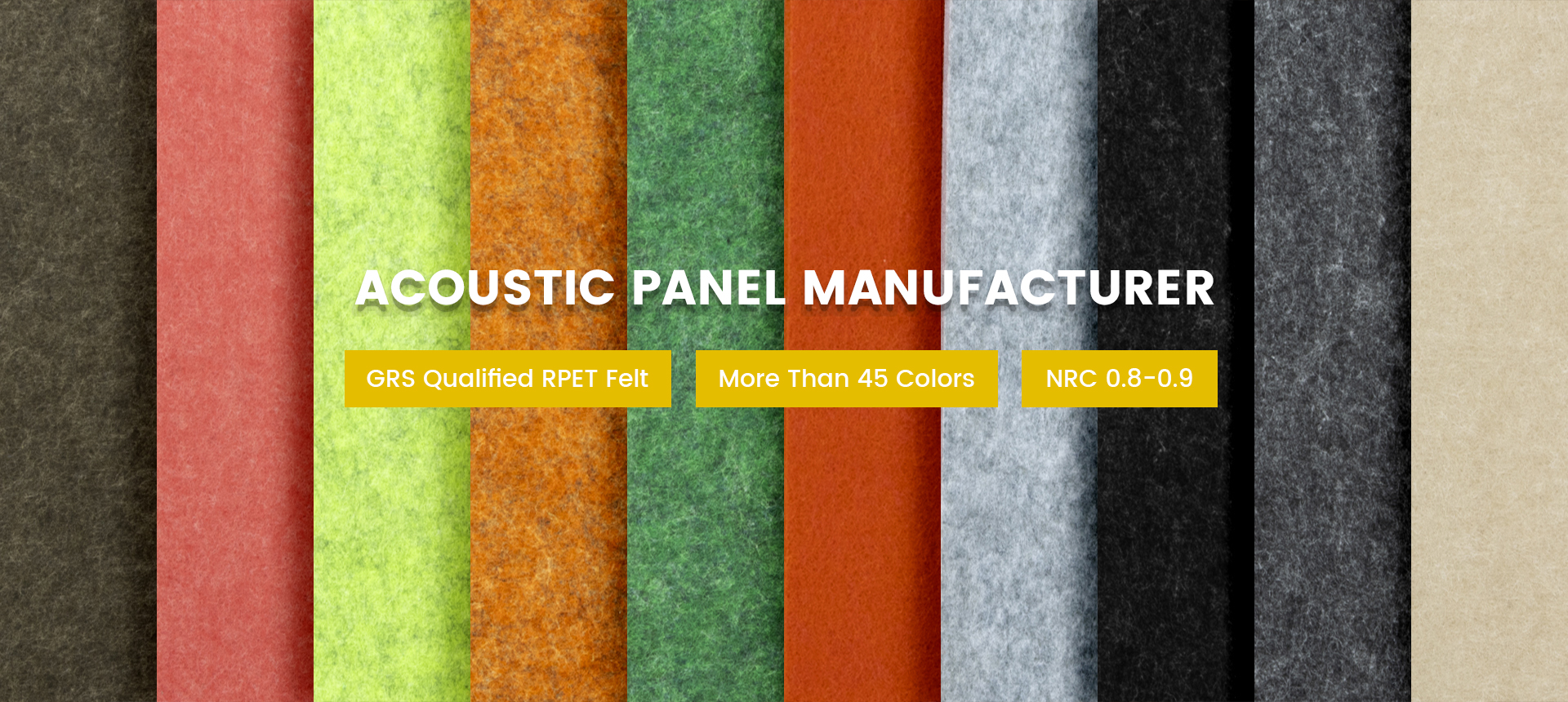 Acoustic Panels Manufacturer