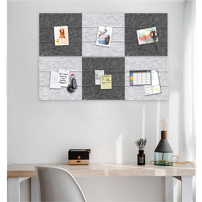 Square Shape Felt Pin Board