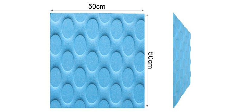 3D Acoustic Wall Felt Panel