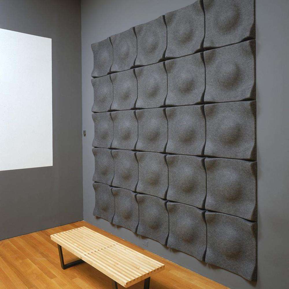What benefits can the combination of Acoustic panel and wood slat panel bring?